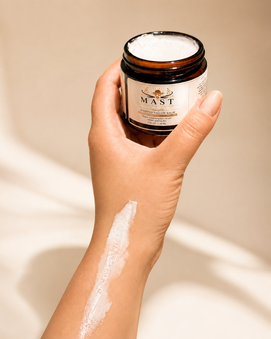 Vanilla Grass-Fed Beef Tallow Balm